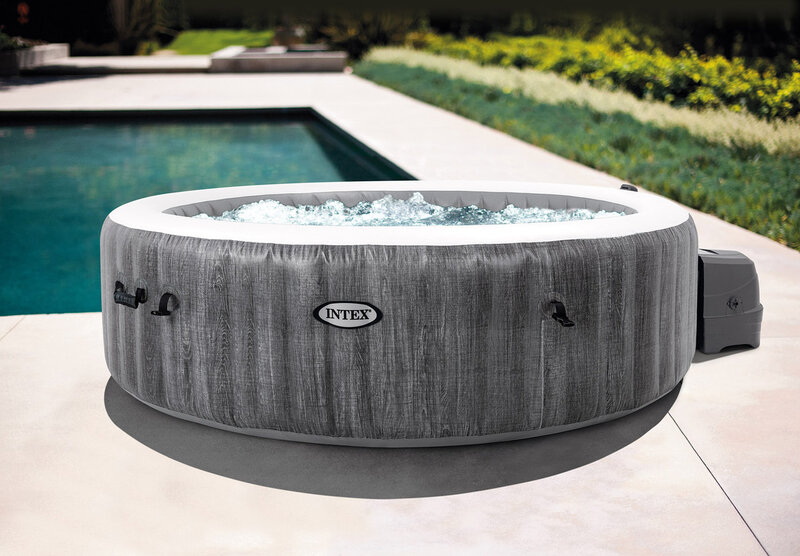 Intex PureSpa Greywood Deluxe