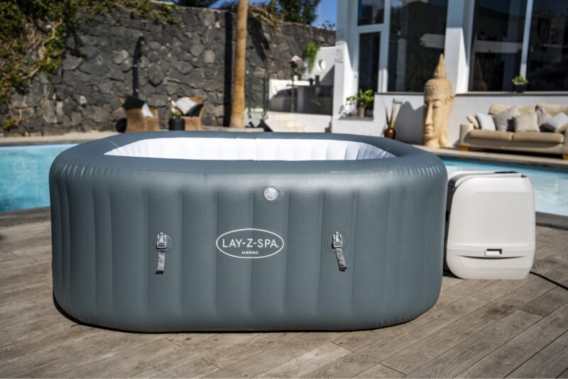 Lay-Z-Spa Hawaii in gebruik | JacuzziGids.nl